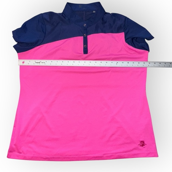 EPNY Womens Snap Mandarin Collar Golf Polo XXL - Picture 13 of 16